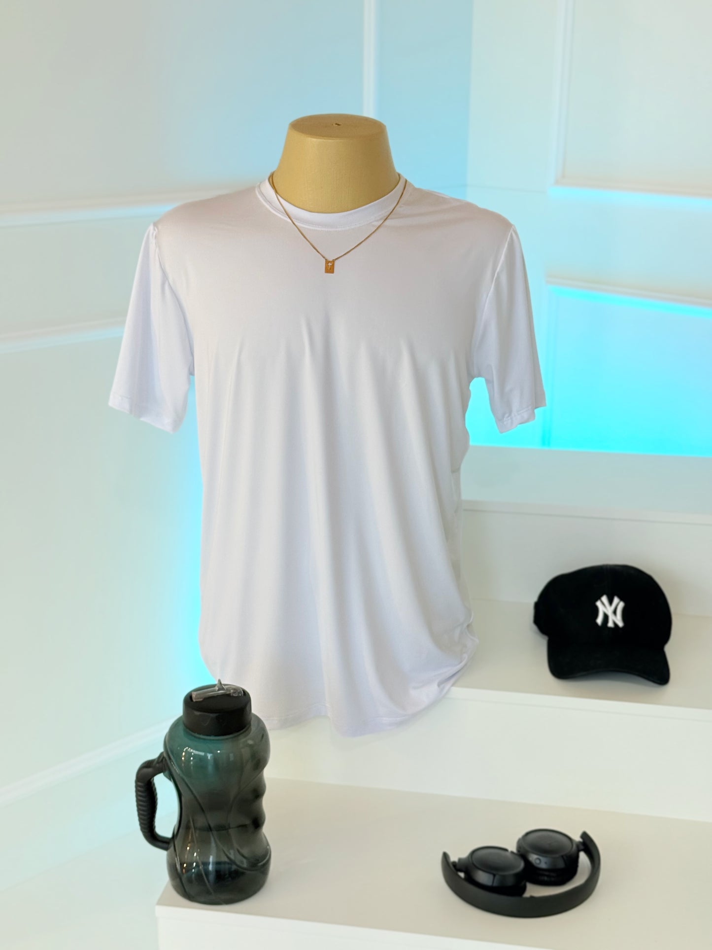 Camiseta Fitness 90/10 Poliamida Elastano
